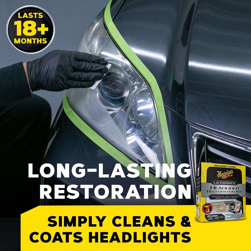  Meguiar's Ultimate Headlight Restoration Kit