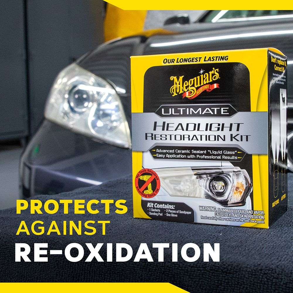  Meguiar's Ultimate Headlight Restoration Kit